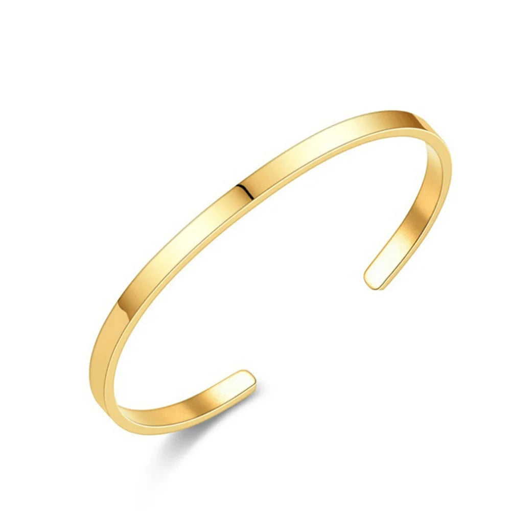 3mm Stainless Steel Cuban Chain Bracelet – Adjustable Hip Hop Men's Jewelry