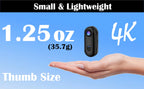 4K Mini Vlog Camera – Portable Wireless Action Cam for Travel Photography