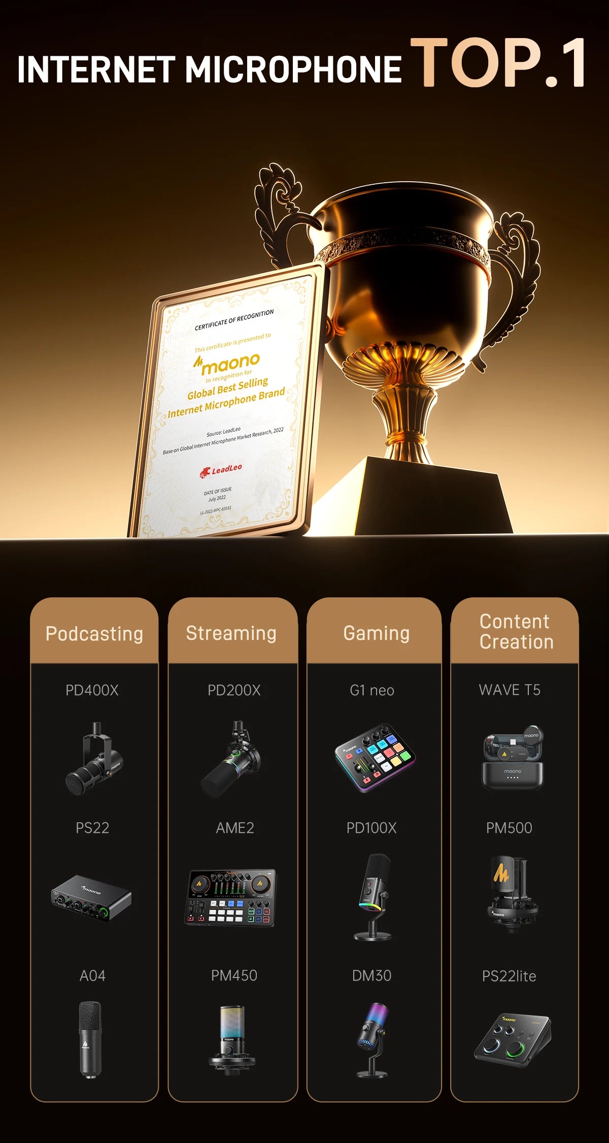 USB Condenser Gaming Microphone – RGB Noise Canceling Mic for PC Streaming