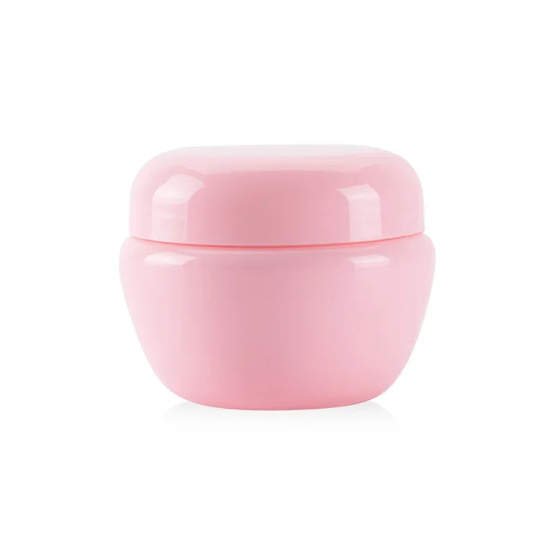 Mushroom Shape Cosmetic Jars – Refillable Travel Containers for Skincare