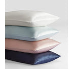 Mulberry Silk Pillowcase – Queen Standard Satin Sleep Case for Hair and Skin