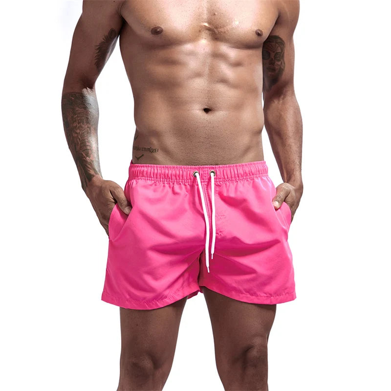 Mens Quick Dry Swim Trunks – Lightweight Beach Shorts for Summer Swimming
