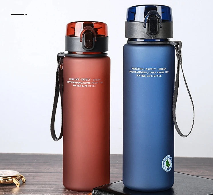 BPA Free Sports Water Bottle – Leak Proof Container for Hiking and Gym