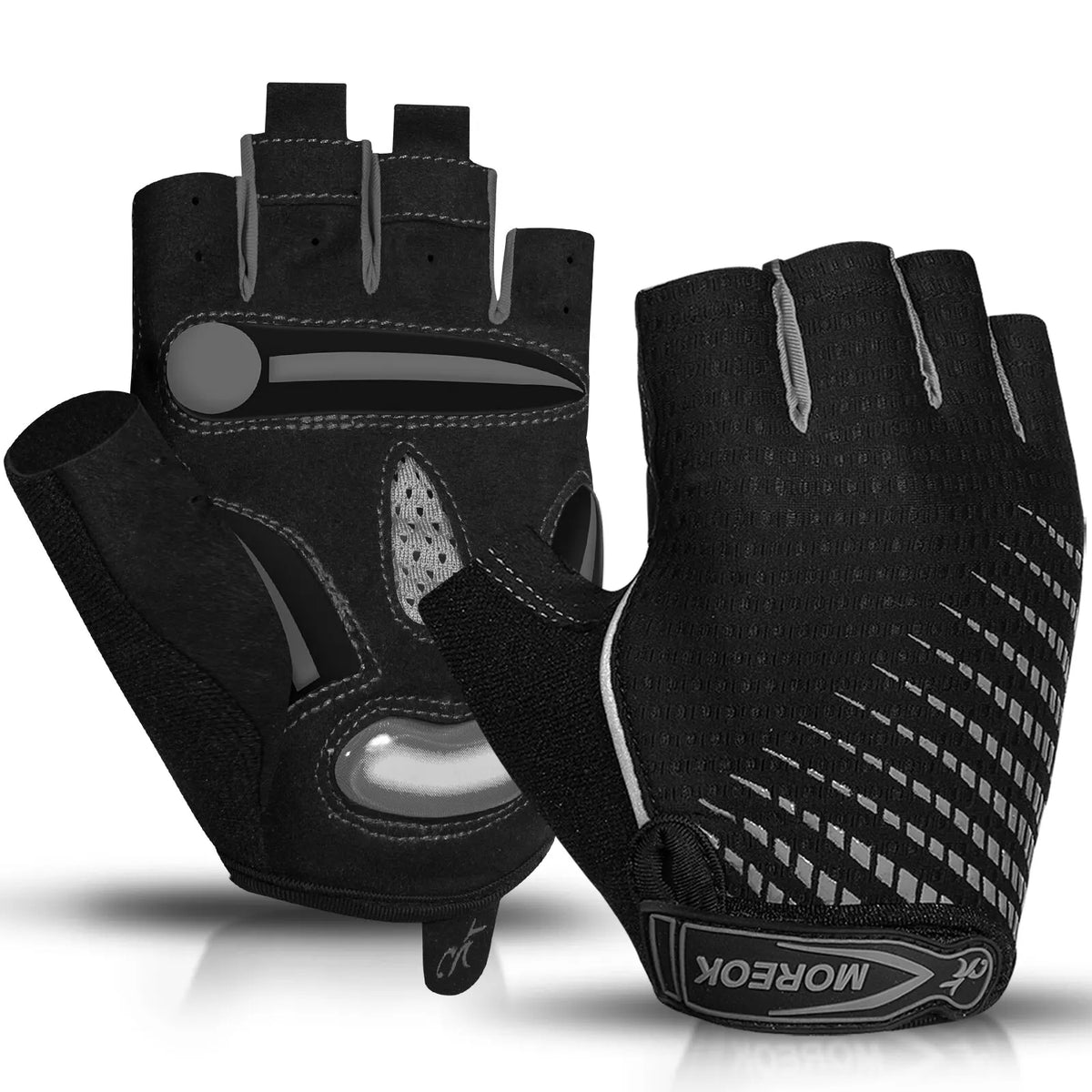 MOREOK Gel Padded Cycling Gloves – Breathable MTB Gear for Men and Women