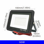 12V LED Flood Light – IP66 Waterproof Outdoor Spotlight for Camping and Marine
