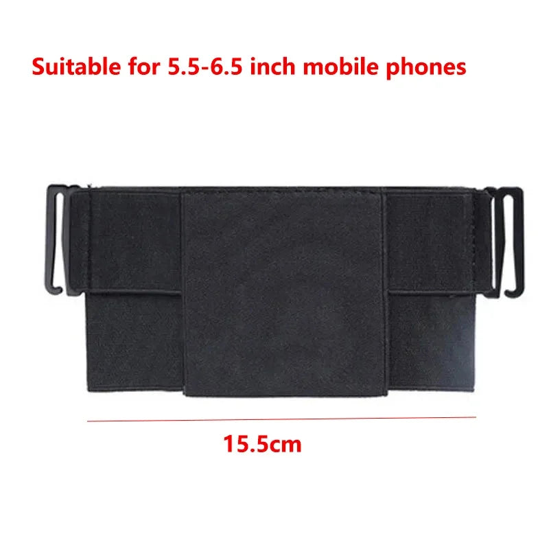 Slim Running Waist Belt – Stretchy Invisible Phone Pouch for Outdoor Sports