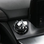 Metal Bully Dog Ignition Cover – Decorative Engine Start Button Trim for Cars