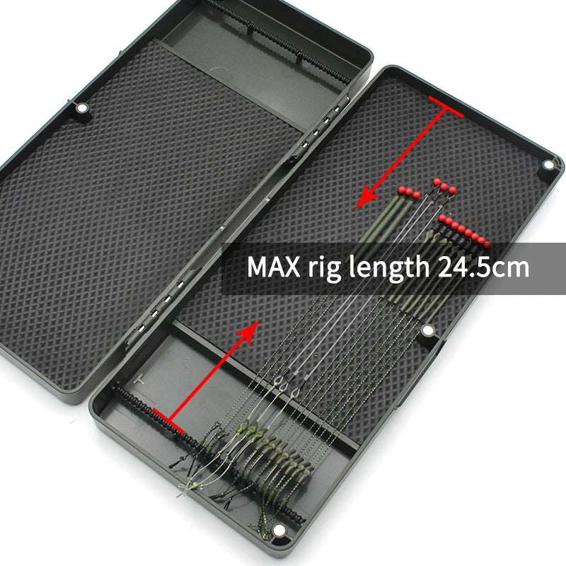 Carp Fishing Tackle Box – Multifunctional Organizer for End Rig Storage