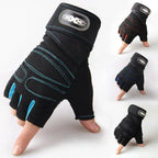 Shockproof Weight Lifting Gloves – Wrist Support for Gym Fitness Training