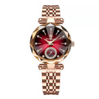 Elegant Stainless Steel Quartz Watch – Luxury Fashion Accessory for Women