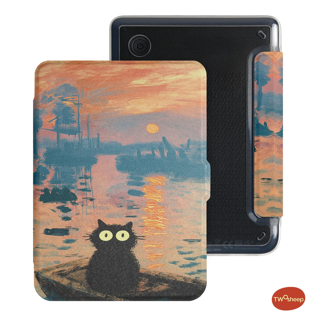 Magnetic Protective Case – Clear Back for Kobo Clara 6-inch E-Reader