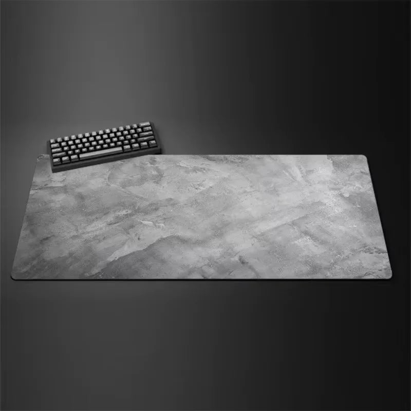 XXL Gray Desk Mat – 900x400mm Extended Mouse Pad for Gaming and Office