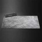 XXL Gray Desk Mat – 900x400mm Extended Mouse Pad for Gaming and Office