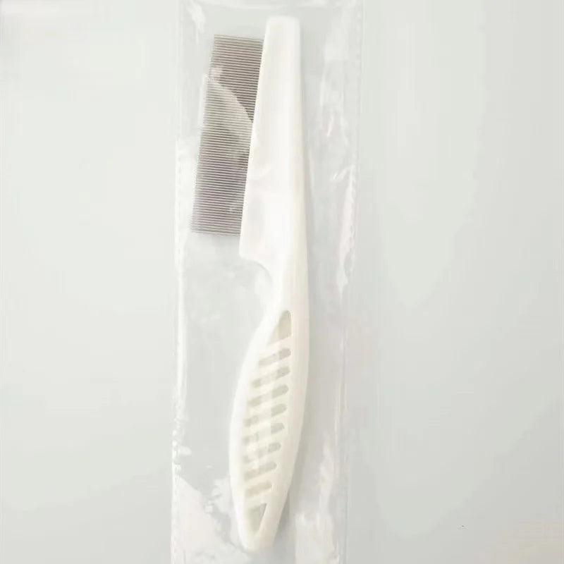 Stainless Steel Flea Comb – Shedding Grooming Tool for Cat and Dog Pets