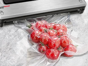 Embossed Vacuum Sealer Bags – Food Preservation Rolls for Sous Vide Cooking