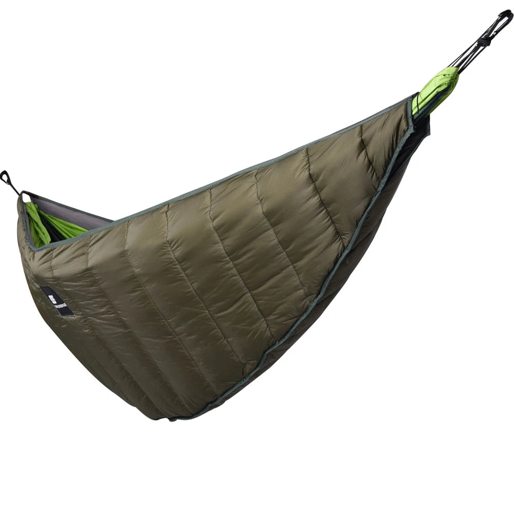 Ultralight Cotton Hammock Underquilt – Warm Winter Insulation for Camping