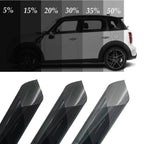 Self-Adhesive Window Tint Film – Black UV Privacy Protector for Auto and Home
