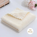 Coral Fleece Microfiber Towels – Thickened Soft Absorbent Cloth for Home Bath