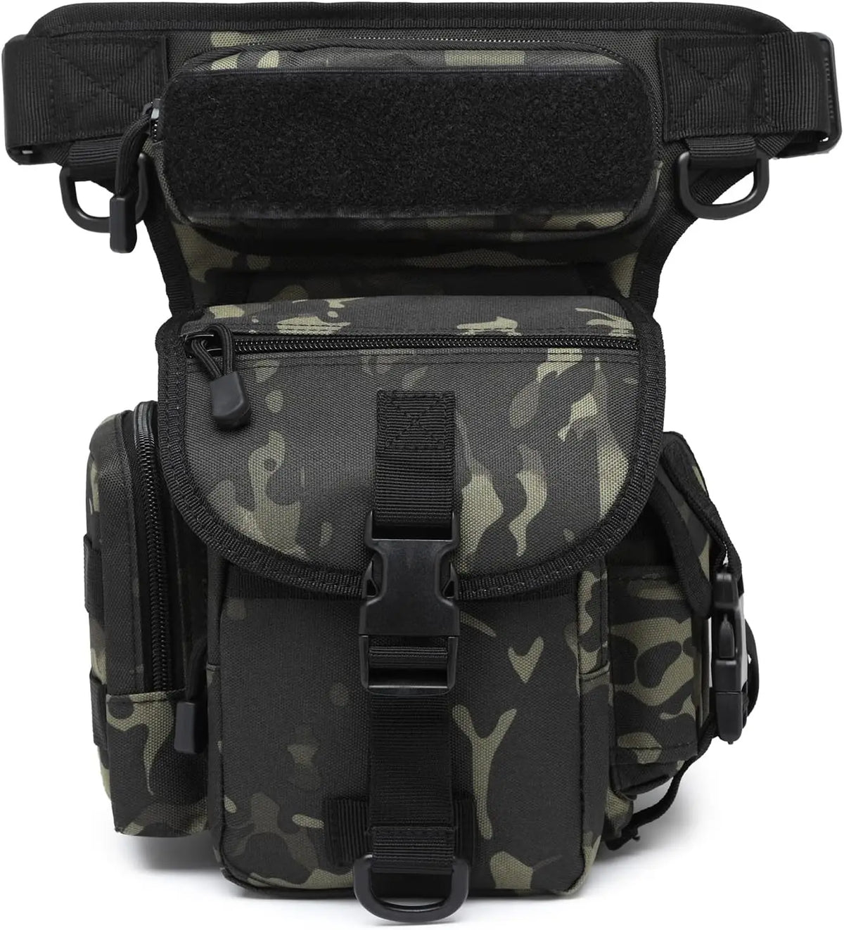 Nylon Drop Leg Bag – Tactical Waist Pack for Motorcycle Hiking Travel