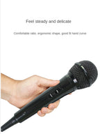 Wired Karaoke Microphone – 16.4ft XLR Condenser Mic for Singing Performance