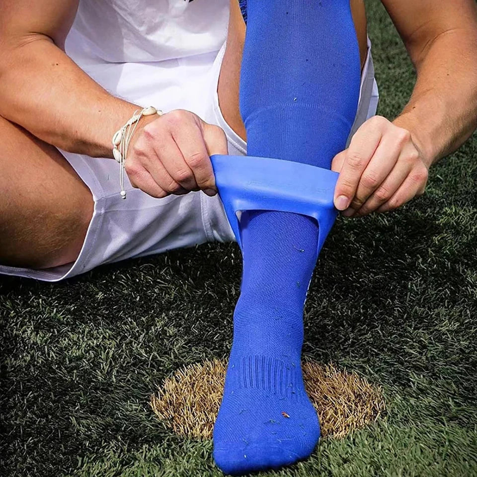 Silicone Shin Guard Straps – Adjustable Anti-Slip Holders for Soccer Football