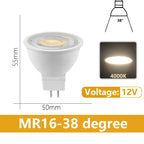 MR16 LED Spotlight Bulbs – Low Voltage GU5.3 Lighting for Home Kitchen