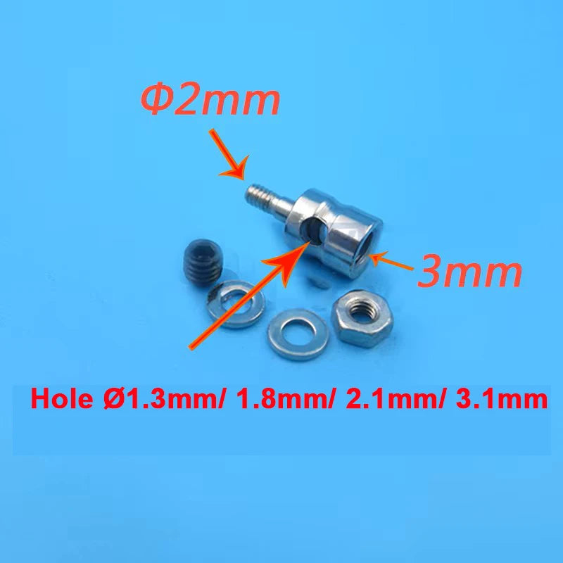 Pushrod Linkage Stoppers – Quick Adjuster for DIY RC Boats