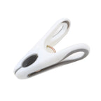 Plastic Clothes Pins with Basket – Laundry Hanging Clips for Socks and Underwear