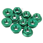 Aluminum Alloy Flange Lock Nut M4 – Universal Parts for 1/10 RC Crawler
