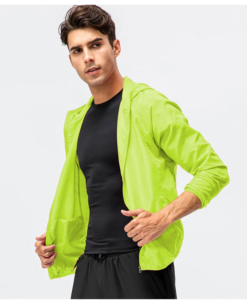 Waterproof Windbreaker Jacket – Sun Protection for Outdoor Hiking and Fishing