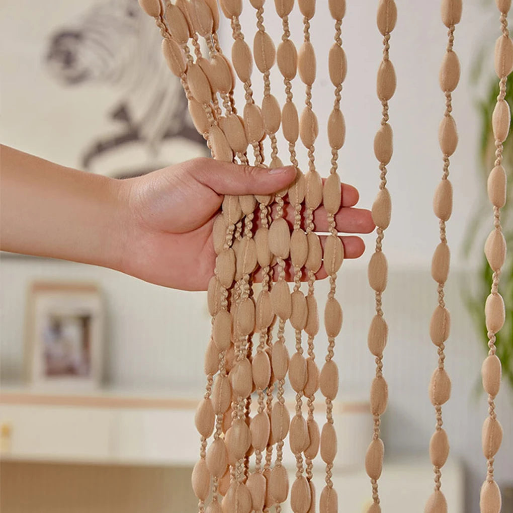 Beaded String Curtain – Decorative Tassel Divider for Home Wedding Salon