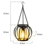 Solar LED Hanging Lantern – Waterproof Decorative Lamp for Outdoor Lighting