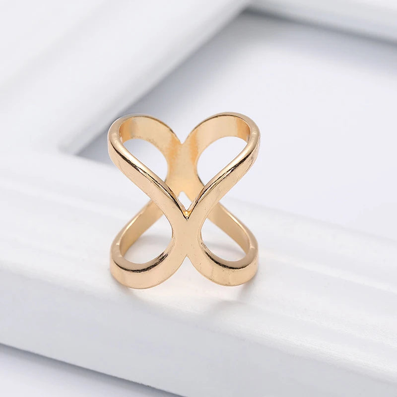 Cross Scarf Clips – Hollow Metal Buckle Brooches for Women Jewelry Accessories
