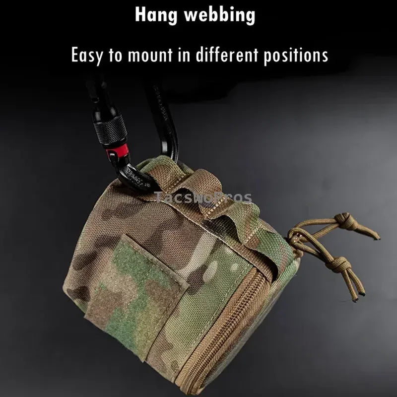 Molle Tissue Dispenser – Tactical Roll Paper Storage for Outdoor Hunting