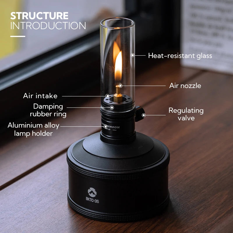 Aluminum Atmosphere Candle Light – Portable Lamp for Outdoor Camping