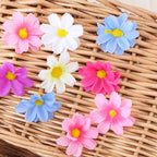 Silk Daisy Artificial Flowers – Floral Decorations for Wedding Home Decor