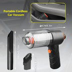 6-in-1 Handheld Car Vacuum – Wireless Portable Cleaner for Auto and Home