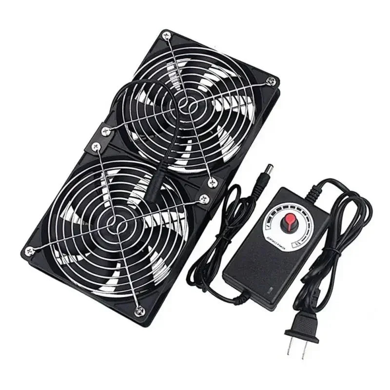 120mm High Speed Cooling Fan – 3000RPM Chassis Radiator for Server Workstations