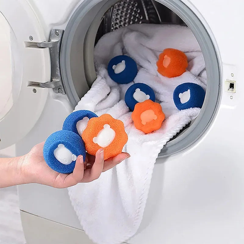 Reusable Pet Hair Remover Ball – Lint Catcher for Laundry Washing Machine