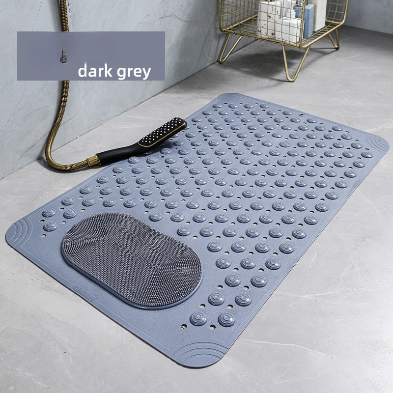 Anti-Slip Bathroom Mat – Massage Floor Pad for Bathtub Shower Safety