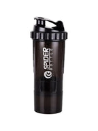 Portable Protein Shaker Bottle – 500ml Mixer Cup with Storage for Gym Fitness