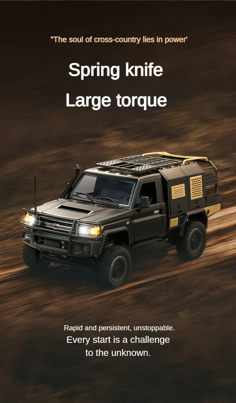 1/12 4WD RC Pickup Truck – Remote Control Off-Road Climbing Toy for Kids