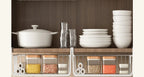 Iron Under Cabinet Hanging Baskets – Heavy Duty Storage for Kitchen Pantry