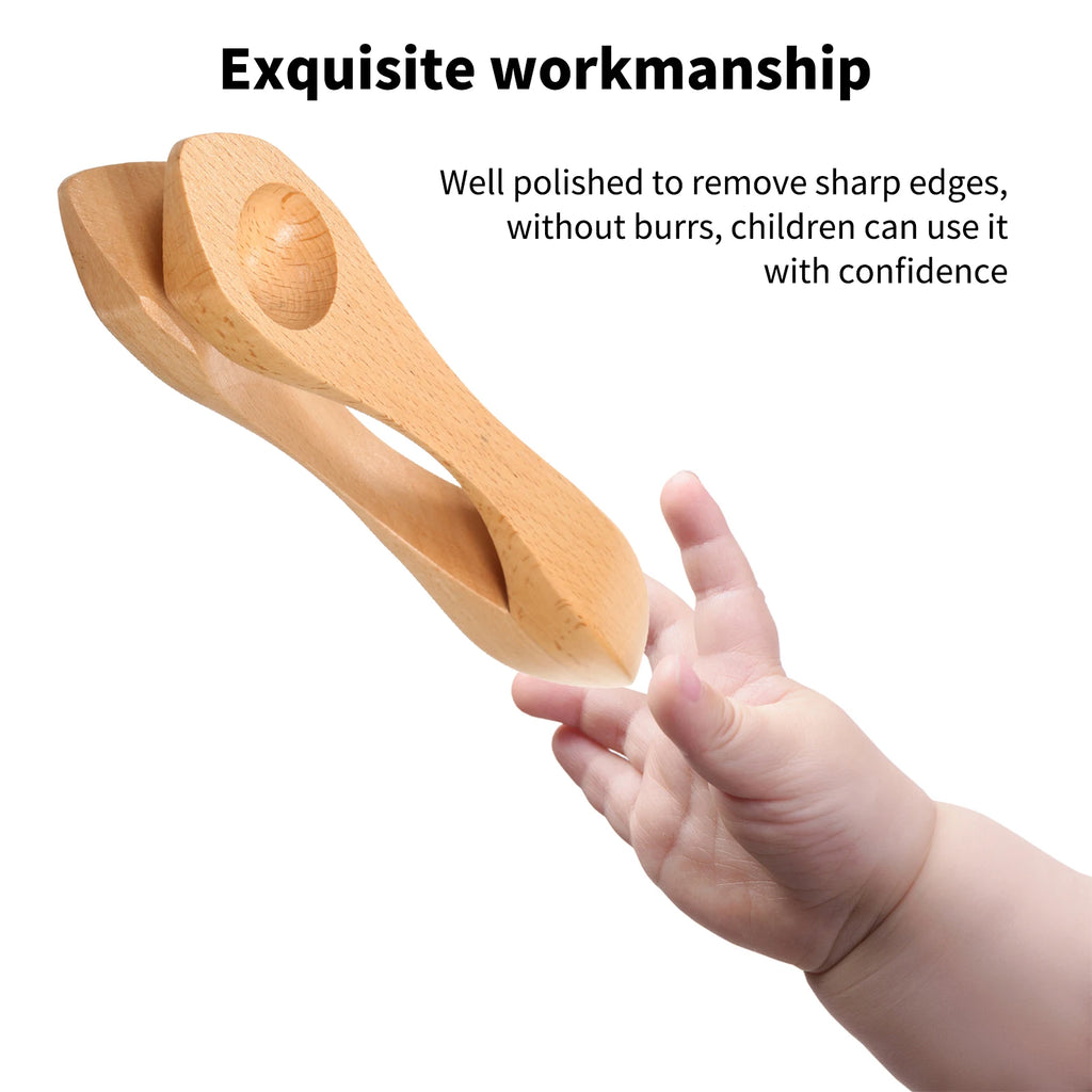 Wooden Musical Spoons – Traditional Folk Percussion for Kids and Adults