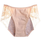 Lace Period Underwear – Leakproof Sanitary Shorts for Women's Menstrual Cycle