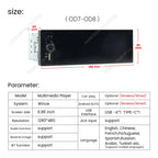 Car Multimedia Player – 6.86 Inch Touchscreen for Apple CarPlay and Android