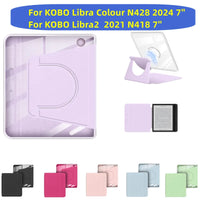 Magnetic Ebook Case – 360° Rotatable Stand for Kobo Libra Colour/Libra 2