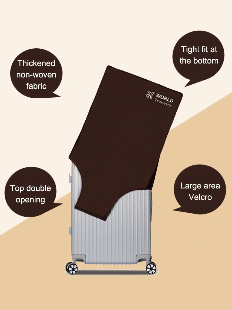 Non-Woven Luggage Protective Cover – Wear-Resistant Dust Shield for Travel