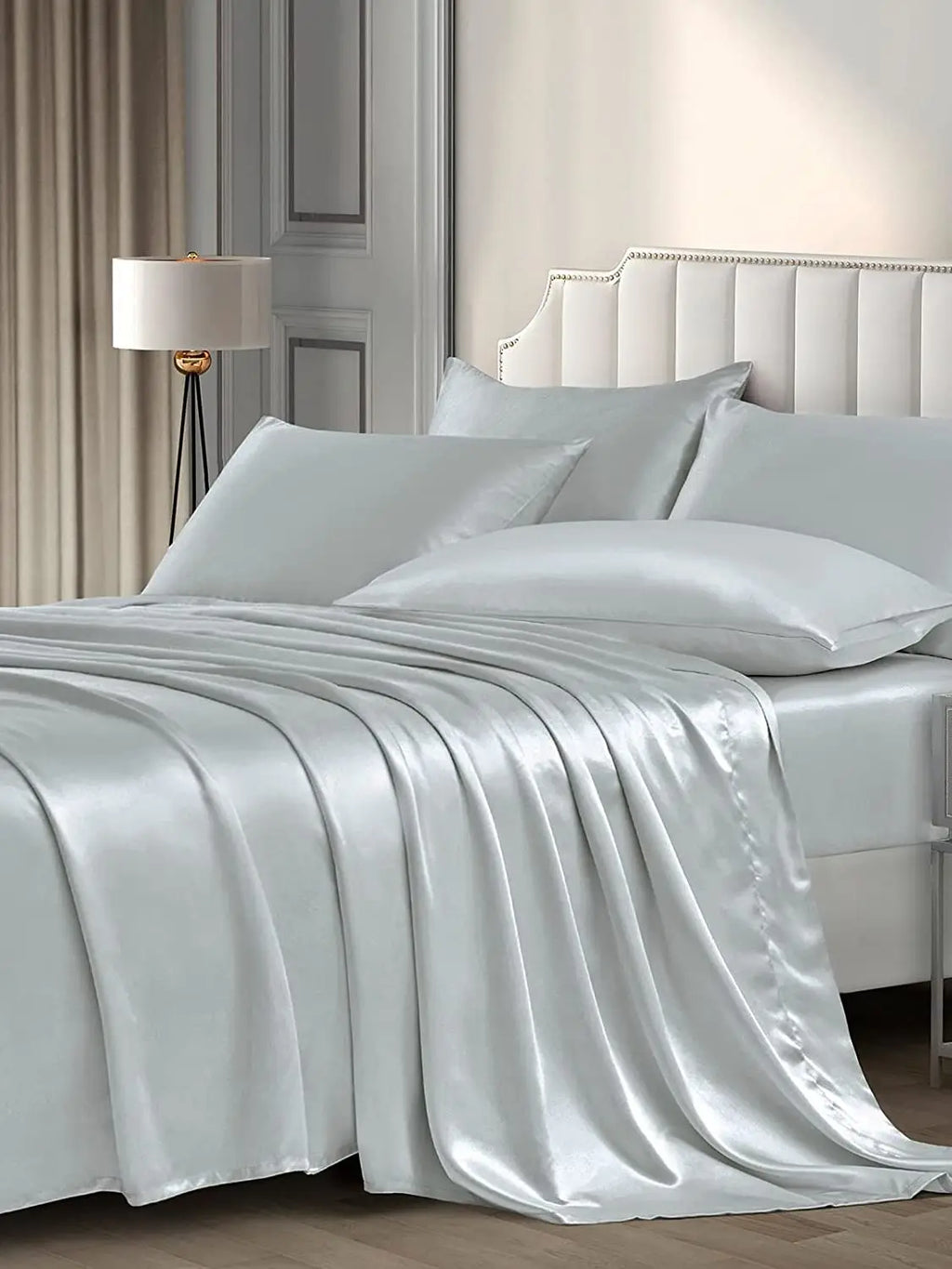 Mulberry Silk Pillowcase – Queen Standard Satin Sleep Case for Hair and Skin