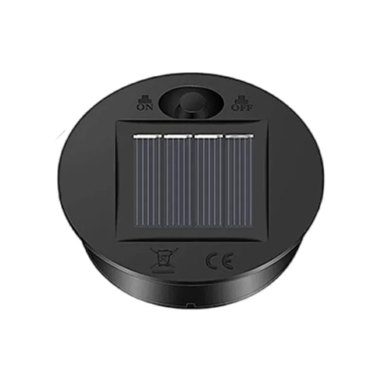 Solar Lantern Replacement Lid – LED Solar Panel Light for Outdoor Hanging